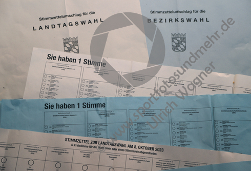 09.09.2023, Landtagswahlen in Bayern, Unterlagen

Hier nur Vorschaubilder !