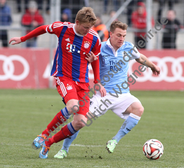 06.04.2015, Fussball Regionalliga, 
FC Bayern Muenchen II - TSV 1860 Muenchen II
Foto: Ulrich Wagner

Originalbild: 5184 x 3456