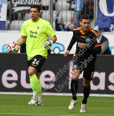 13.12.2014, Fussball 2.Bundesliga, 
TSV 1860 Muenchen - Karlsruher SC,
Foto: Ulrich Wagner

Originalbild: 5184 x 3456