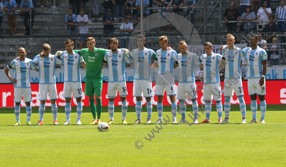 23.08.2015, Fussball 2.Bundesliga,TSV 1860 Muenchen - Union Berlin


