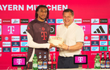 15.08.2024, FC Bayern Muenchen, Vorstellung Michael Olise 

Hier nur Vorschaubilder !

